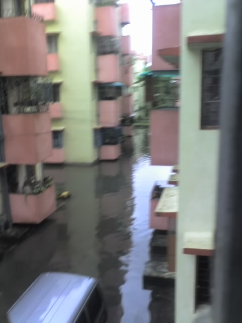 Water almost reached the first floor