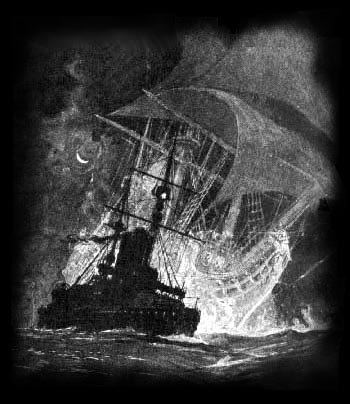 Ghost ship, Image Source: http://www.occultopedia.com/